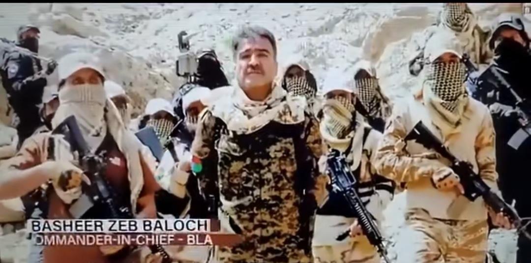 巴基斯坦恐怖组织警告中国不要帮助巴基斯坦建设。

近日，有巴基斯坦俾路支省网友在