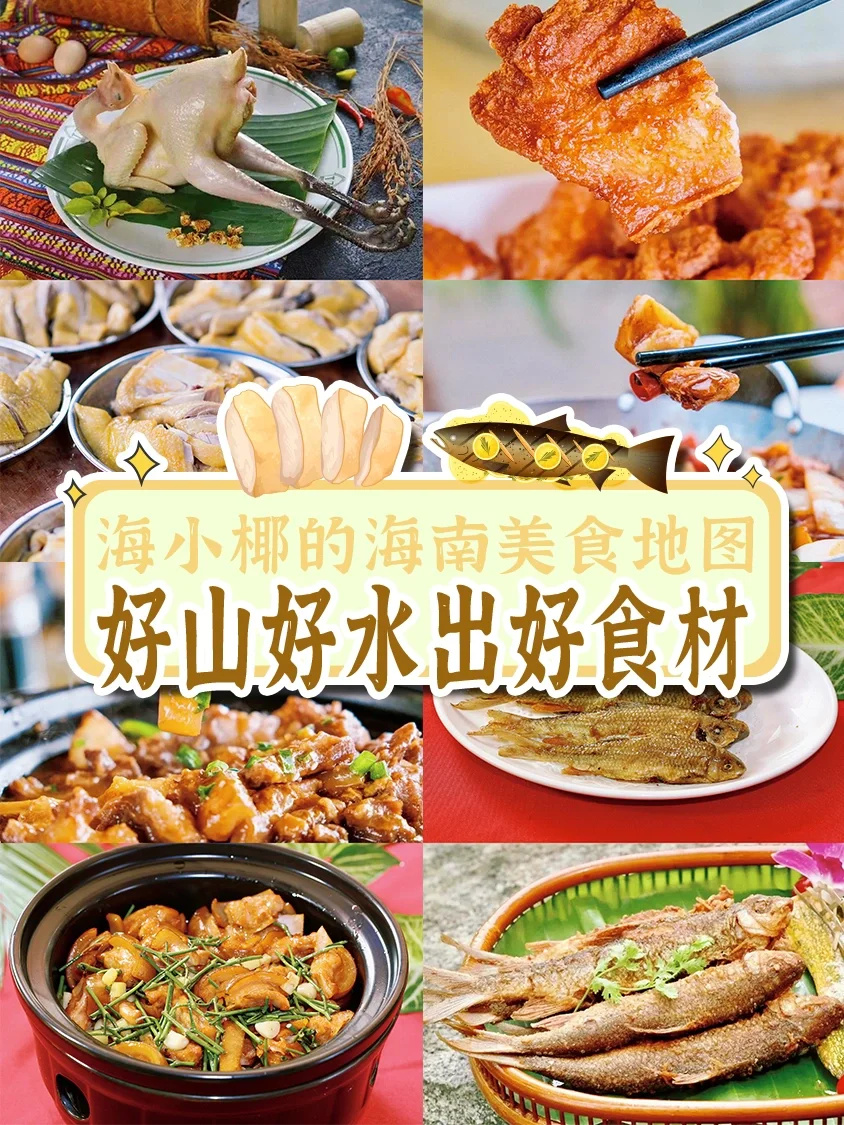 “翡翠山城”—五指山美食合集📒
