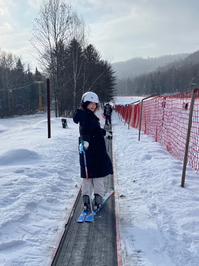 雪国来信✉️｜人生初体验🎿⛷️
真的特别好玩！第一次滑雪觉得自己好棒好会滑！好