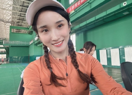 这是一条毫不知情的自（偷）拍#李美珍#马拉松#亚运女神