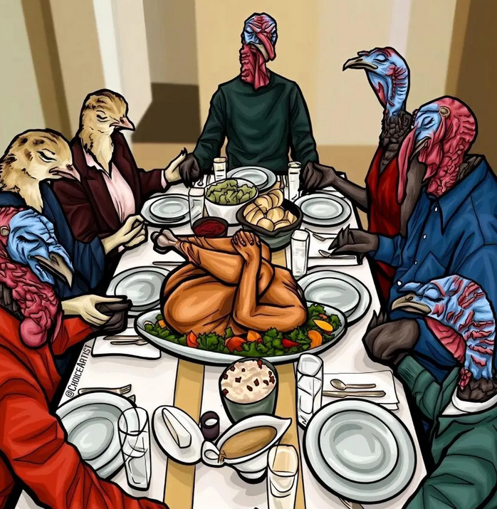 看了很久没看懂，漫画想要表达什么。
