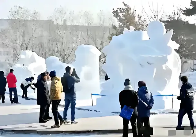 今年冬季，哈尔滨涌入了大批日本游客，他们并不急于前往著名的冰雪大世界或中央大街，