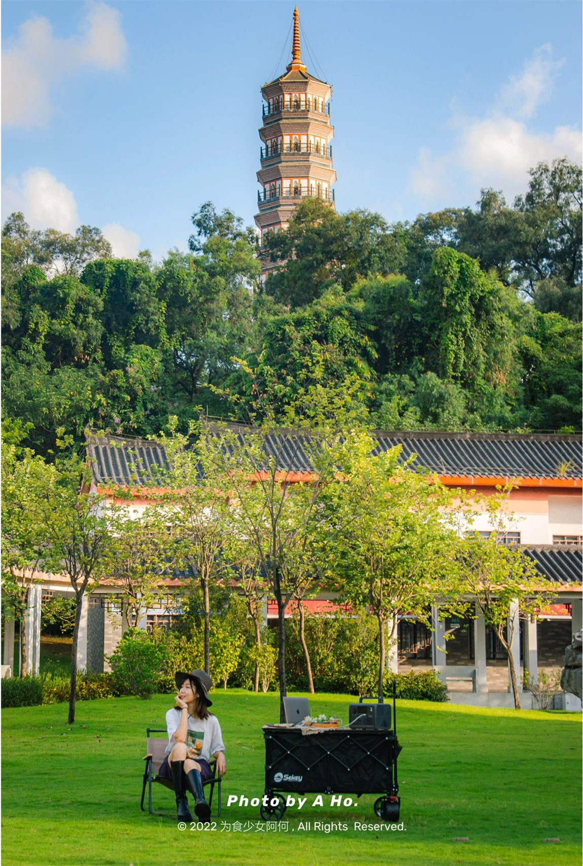 广州超冷门古风露营公园，本地人也不一定知