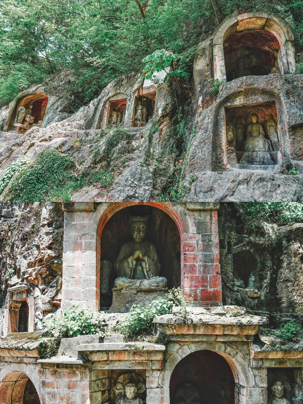 南京｜千佛崖，藏在栖霞古寺里的千年奇景