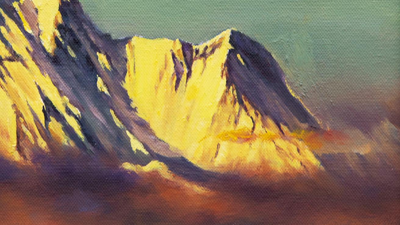 陈可之油画《还有个家园》，与自然永续共美