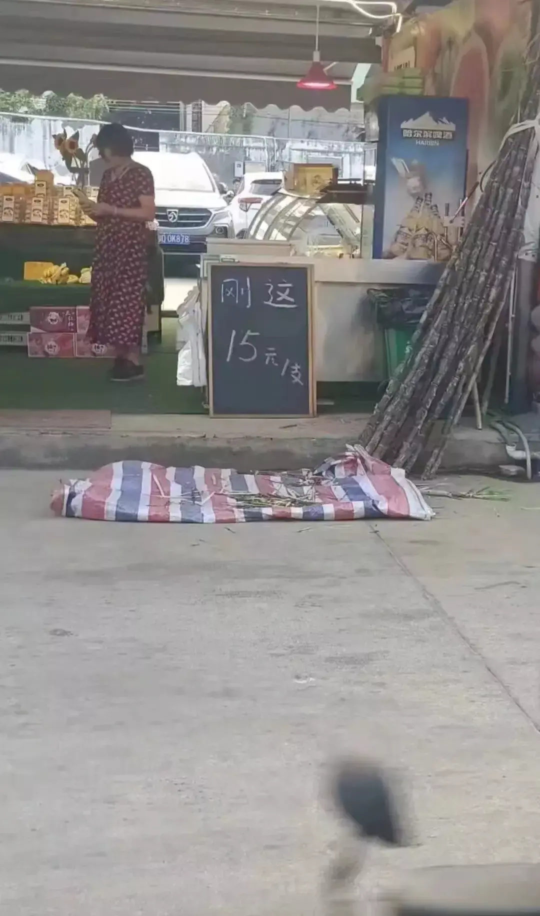 这大妈的文化程度 不是一般的高