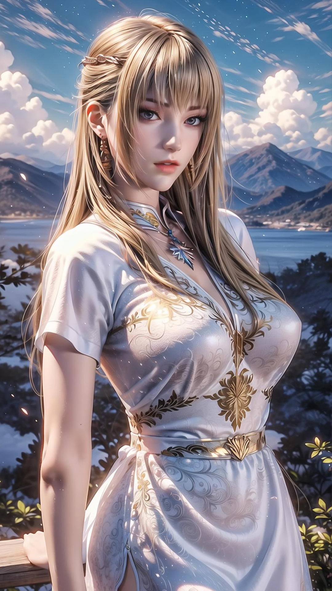 国漫女神｜《雄兵连》天使彦AI高清手机壁纸：彦-奥古斯、神圣彦、天刃王、雷霆彦、