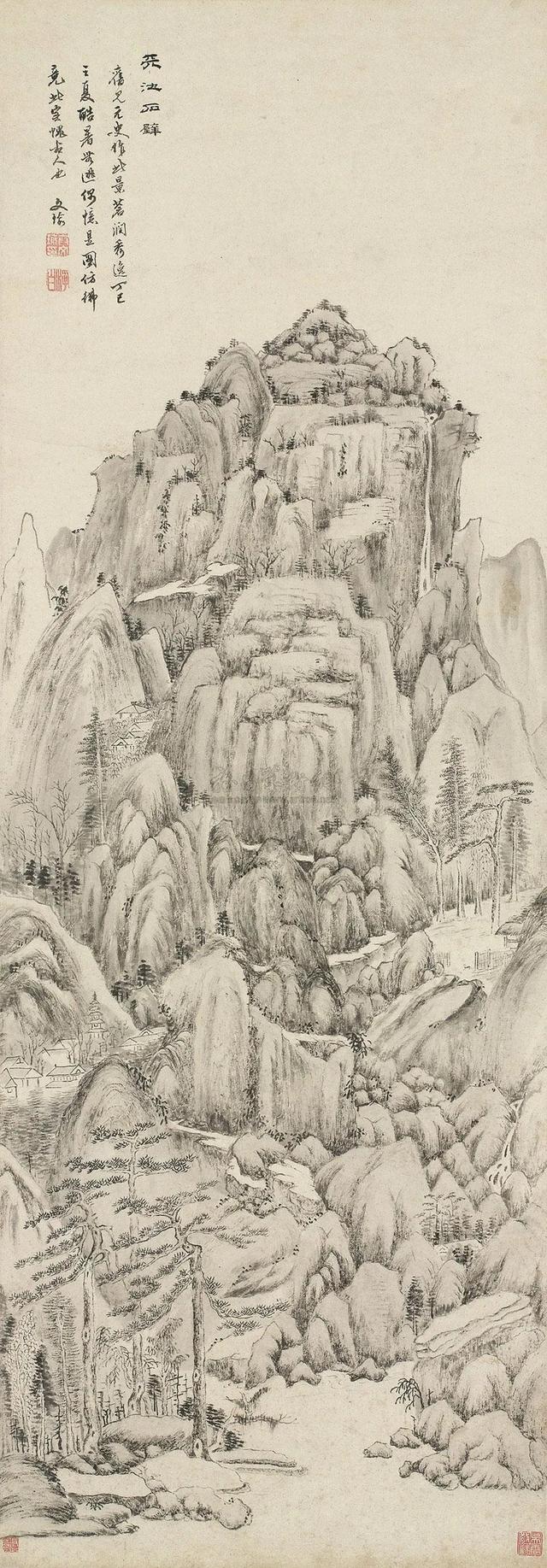 卞文瑜山水画赏析