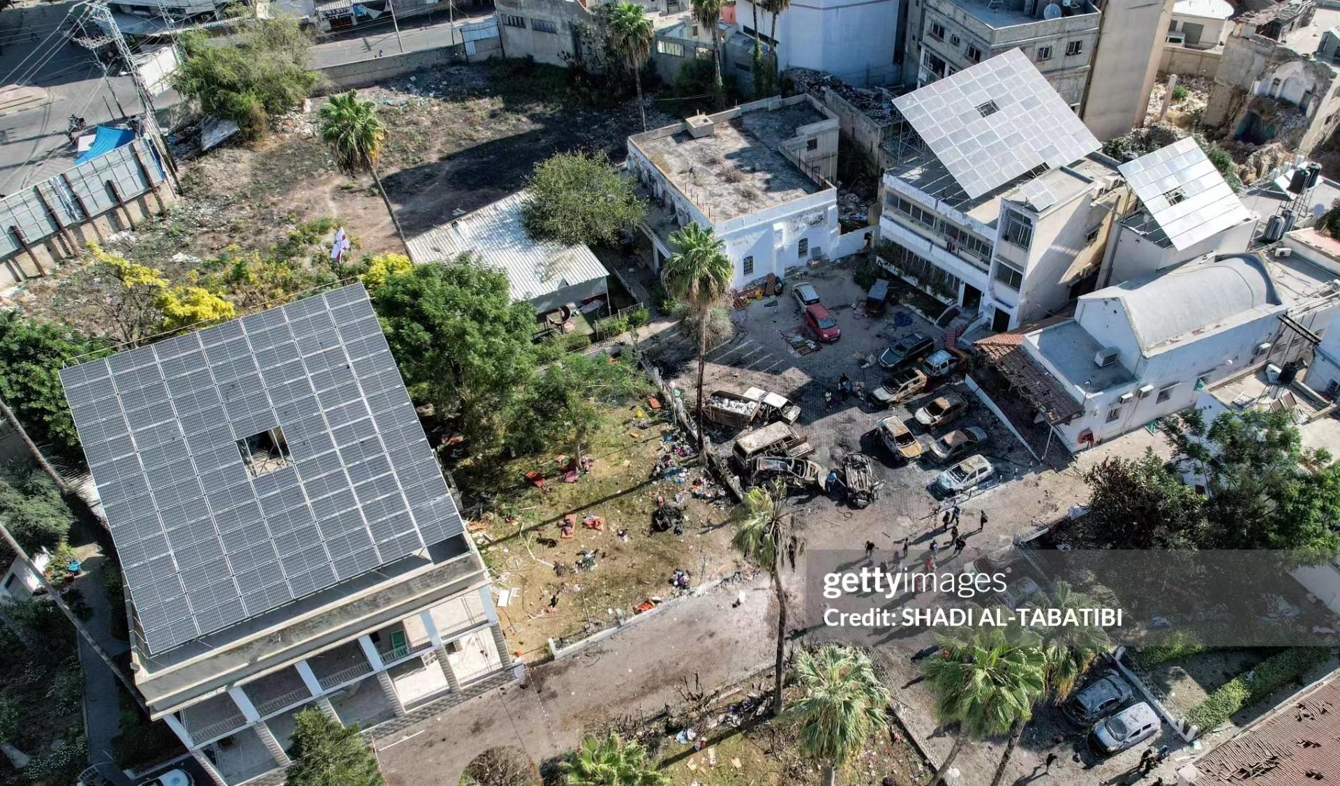 空爆弹爆炸加沙医院，导致1700多人伤亡？有很多人说加沙医院是空爆弹杀伤，是以军