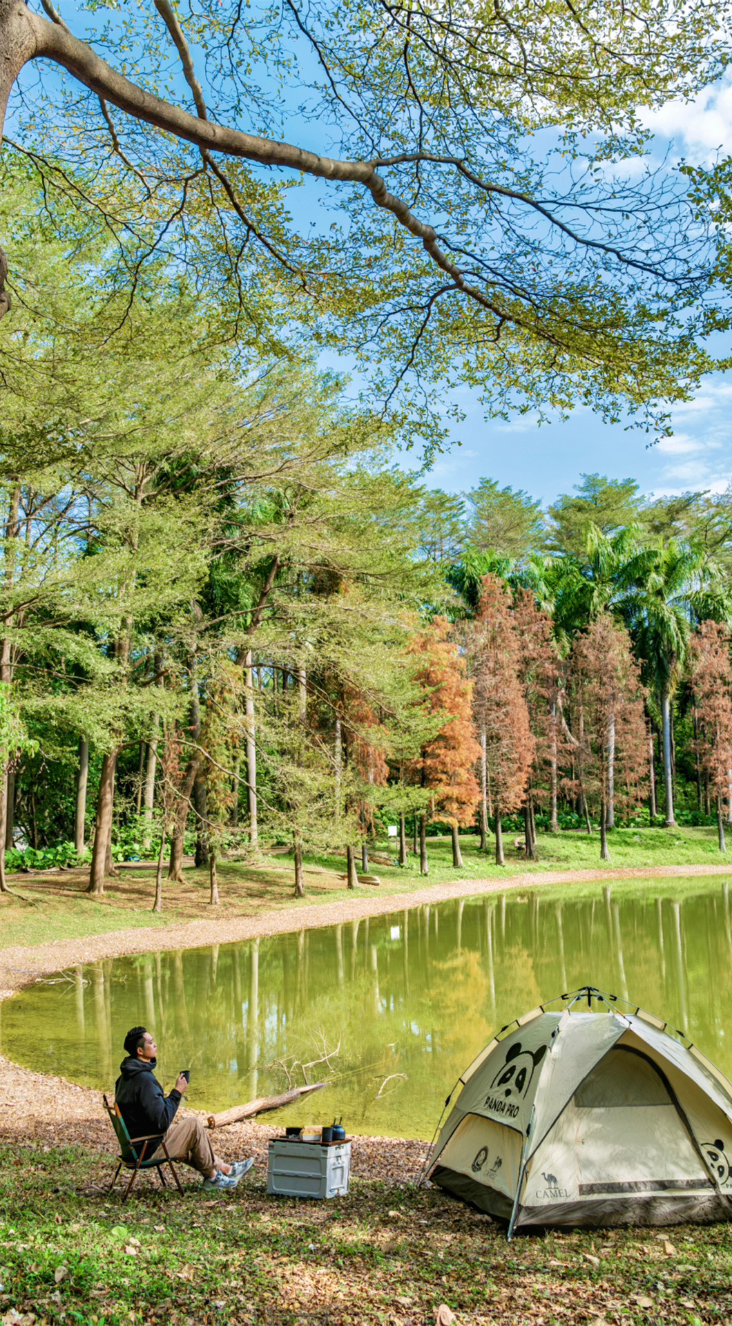 带上帐篷去露营｜广州这个绝美小湖别错过