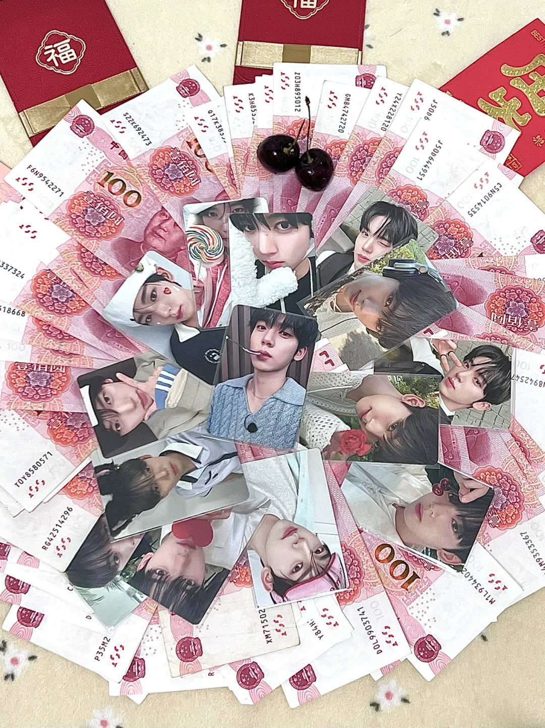 新年快乐呀！！老公我的钱就是你的钱！
#小卡
 #韩维辰 #红包