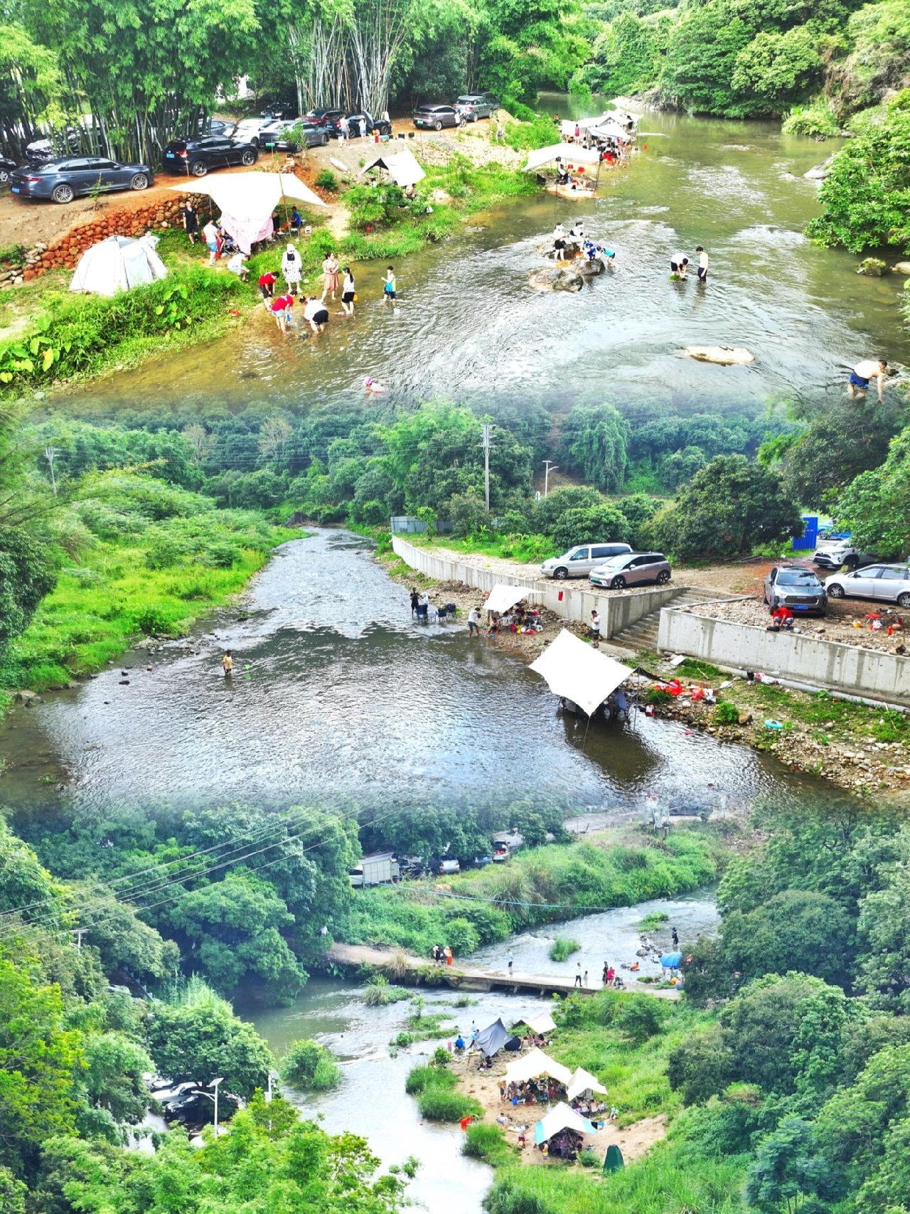 夏日玩水|广州宝藏溯溪露营地|增城水美村