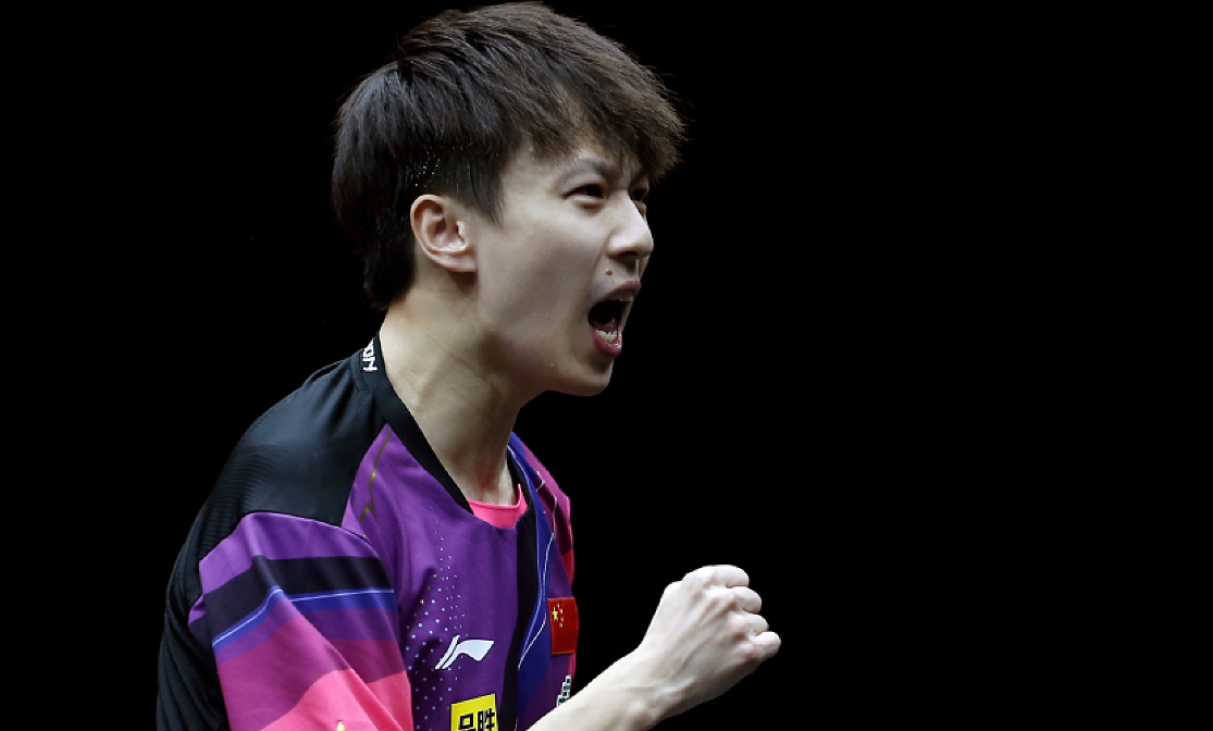 太燃了！林高远晋级瞬间，振臂怒吼庆祝，马龙挥手失望
多哈男子总决赛男单1/4决赛