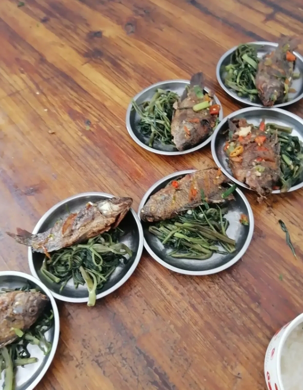 两年前，在东莞。万江。给一个电子厂做的员工餐。那个厂大概是40个，每餐的生活费是