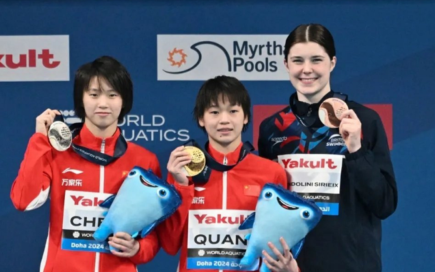 不按套路出牌！全红婵不愧是清醒少女，谈世锦赛夺冠：还行吧
全红婵在多哈世锦赛终于