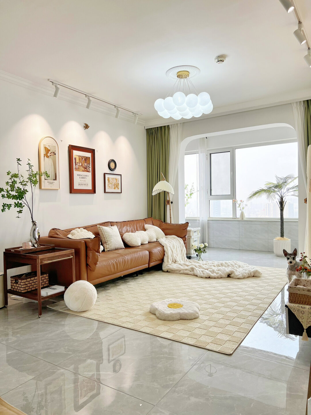 6w自装的家，朋友都说得30w吧[微风]  
建筑面积109平，套内85平，公摊