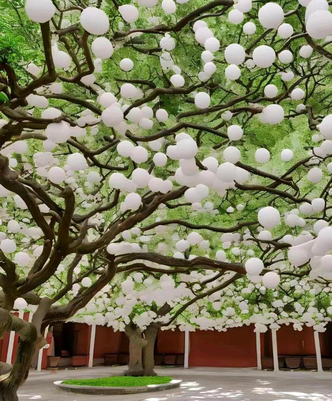 大千世界，无奇不有
这花我真没见过
你见过吗？
有谁知道？
麻烦留言告诉我一声！