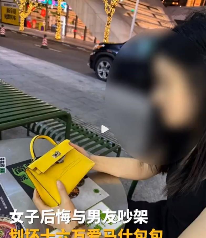 在10月21日，广东深圳发生了一件令人瞩目的事件。一名女子在与男友争吵后，出于愤