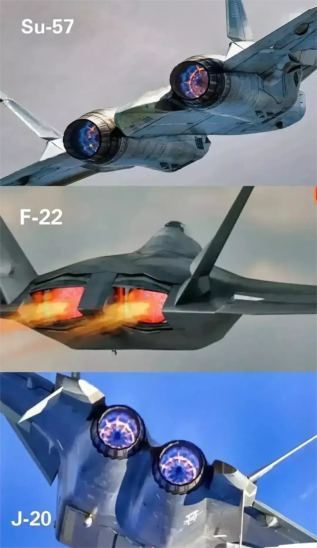 中美俄五代战机