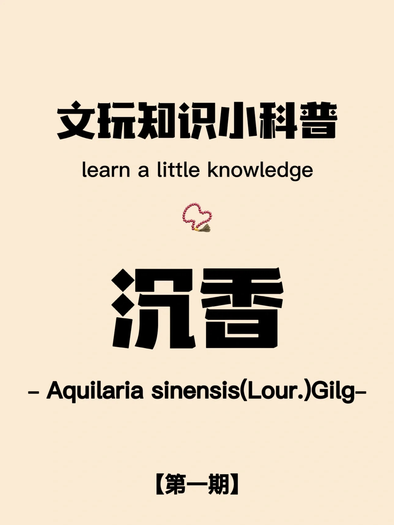 📿沉香小科普，玩文玩必懂的小知识