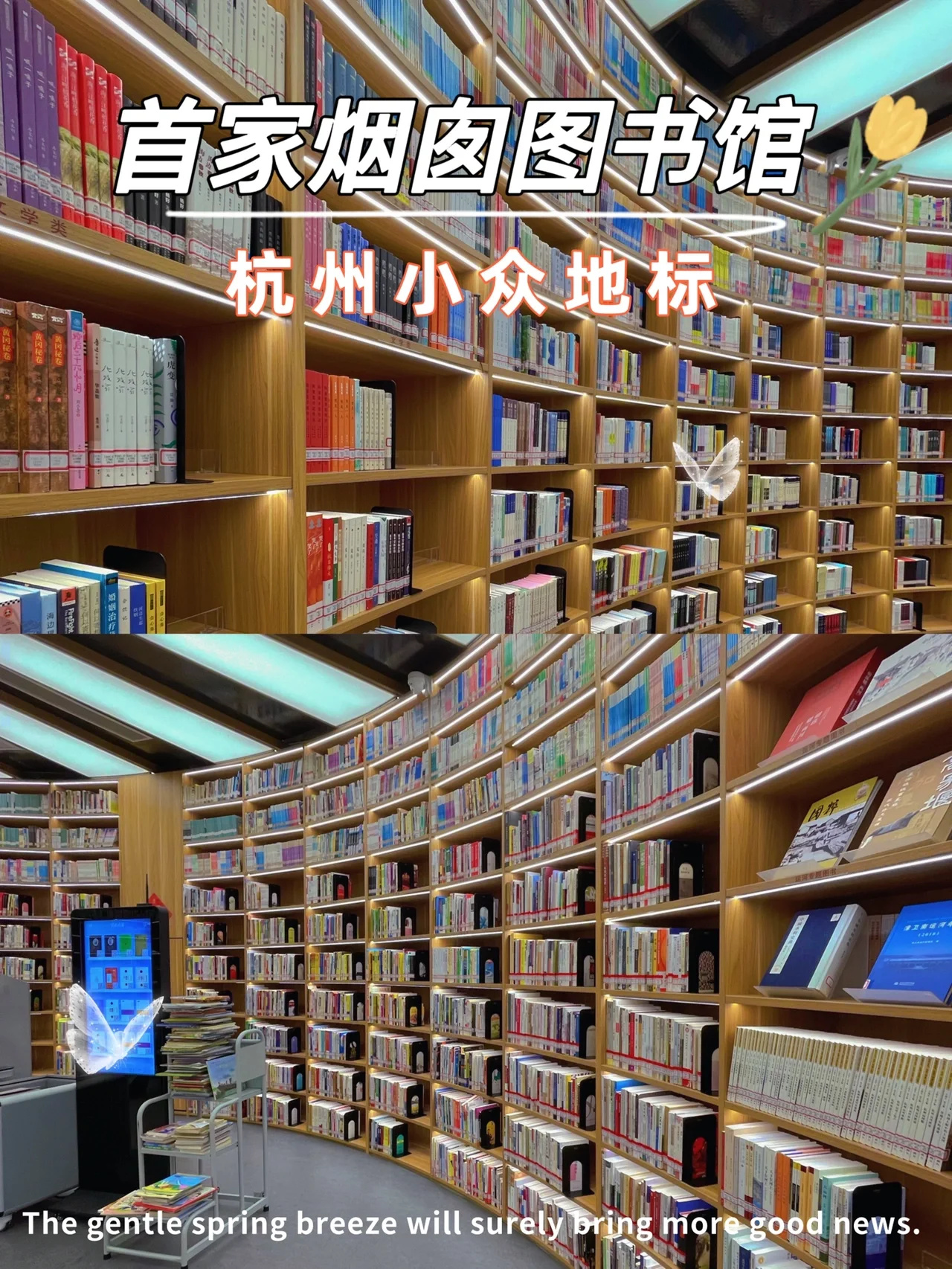 杭州免费书房📚一起来烟囱图书馆看书呀