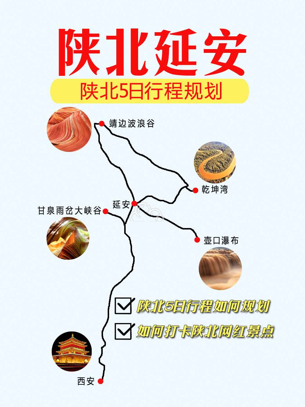 陕北精华5日游