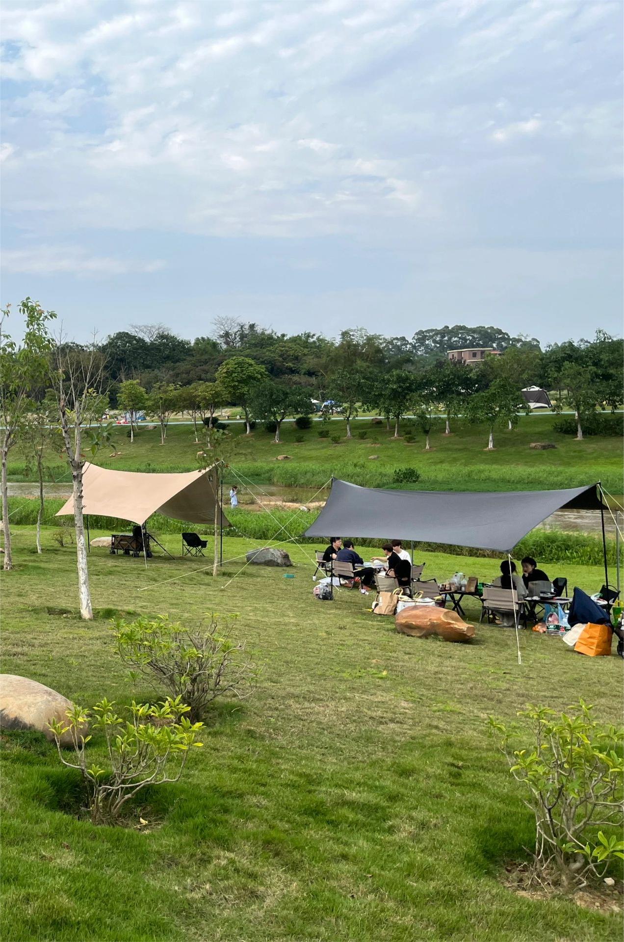 黄埔小众露营|露营玩水玩沙好去处