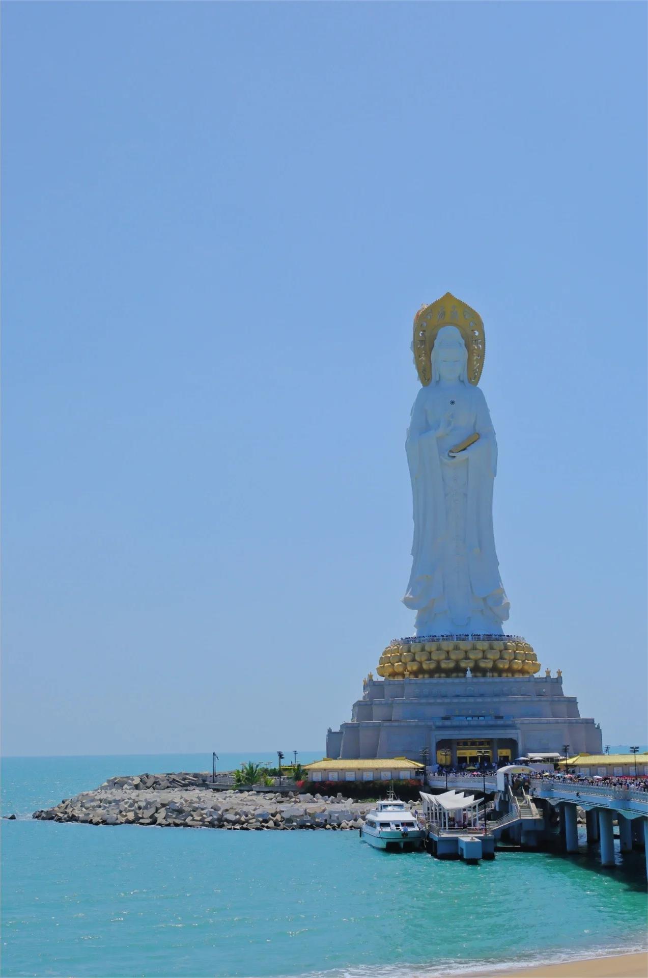 带宝宝三亚玩，南山观音+大小洞天