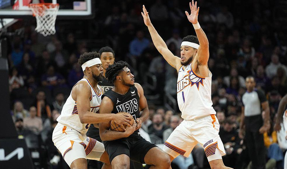 今日NBA常规赛，太阳主场112-116负于篮网。本场输球后，太阳战绩13胜11