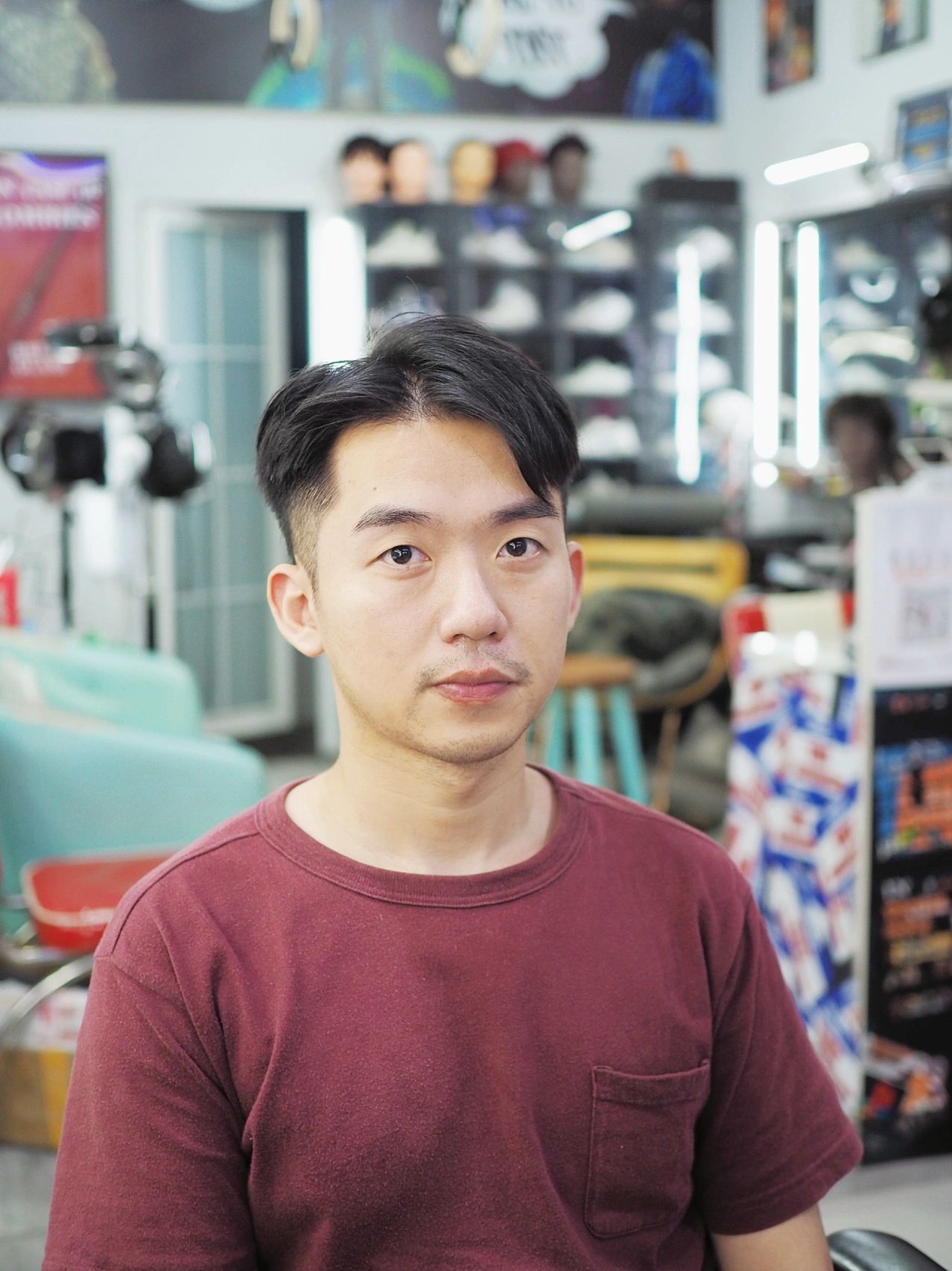 日系大叔大家觉得这个发型适不适合呢？