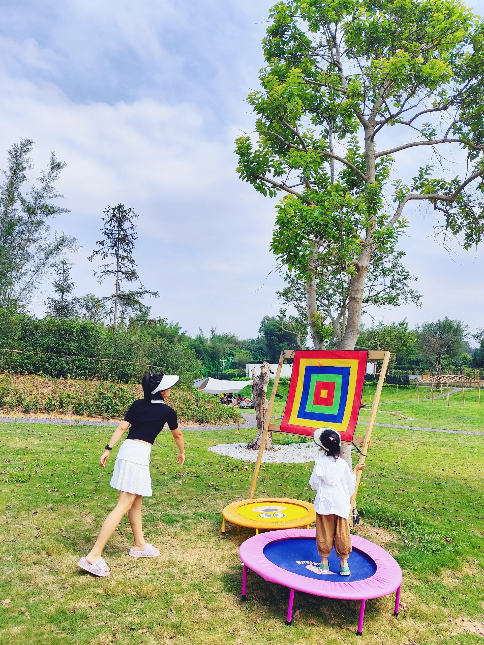 广州小众绝美露营营地｜简直是躺平式遛娃