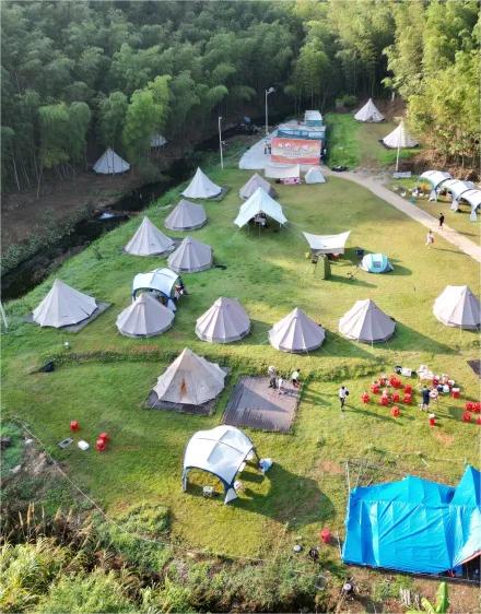 溪头村竹溪涧露营地