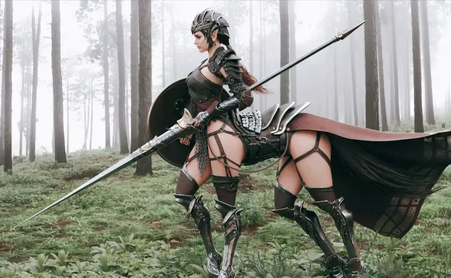 半人马小姐姐，那话说你是喜欢前面还是后面？或者是上半身下半身？我想说的傻子才会选