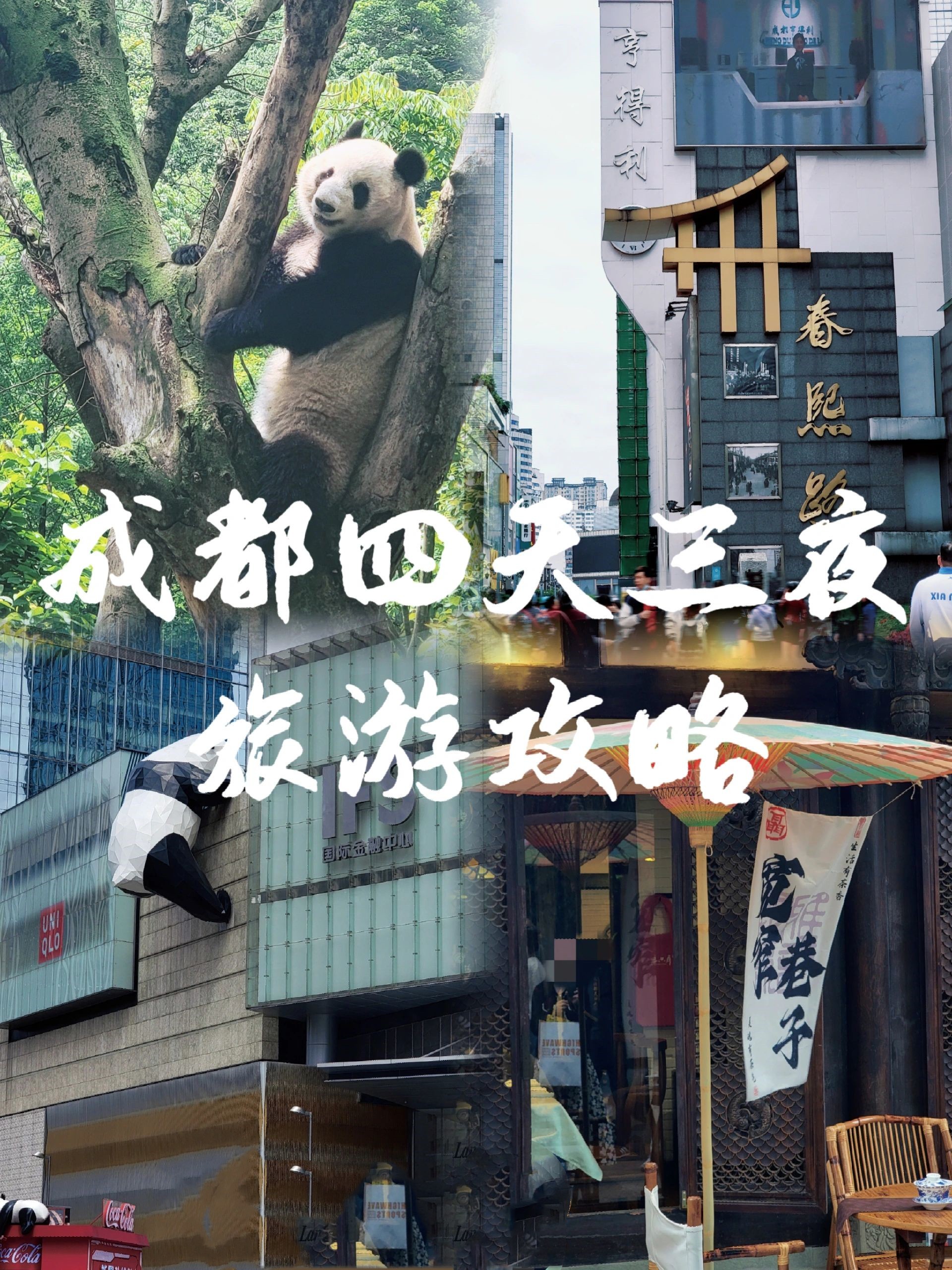 成都‼️四天三夜旅游攻略