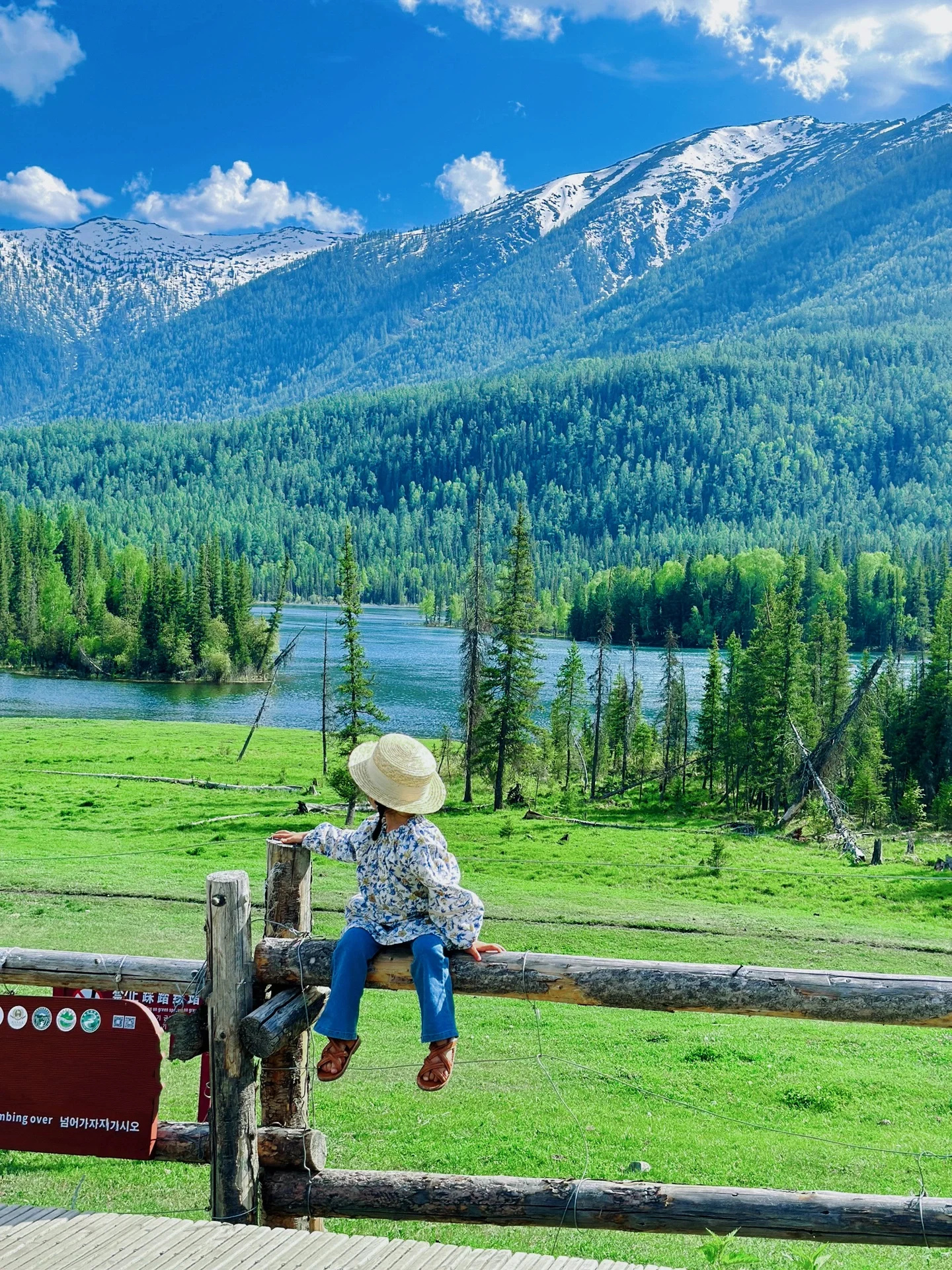 新疆亲子游｜人间净土喀纳斯~