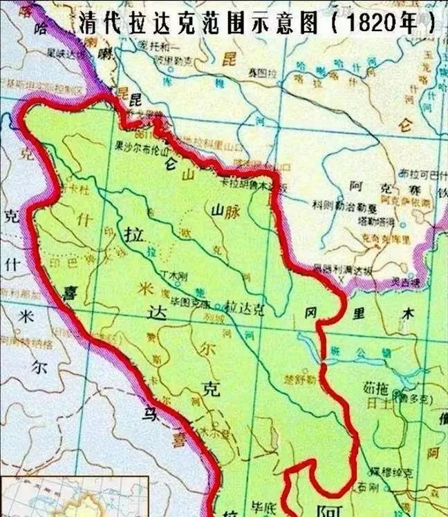 中国从未放弃的一块“领土”，至今仍在力争，面积有7个上海大
拉达克是位于青藏高原