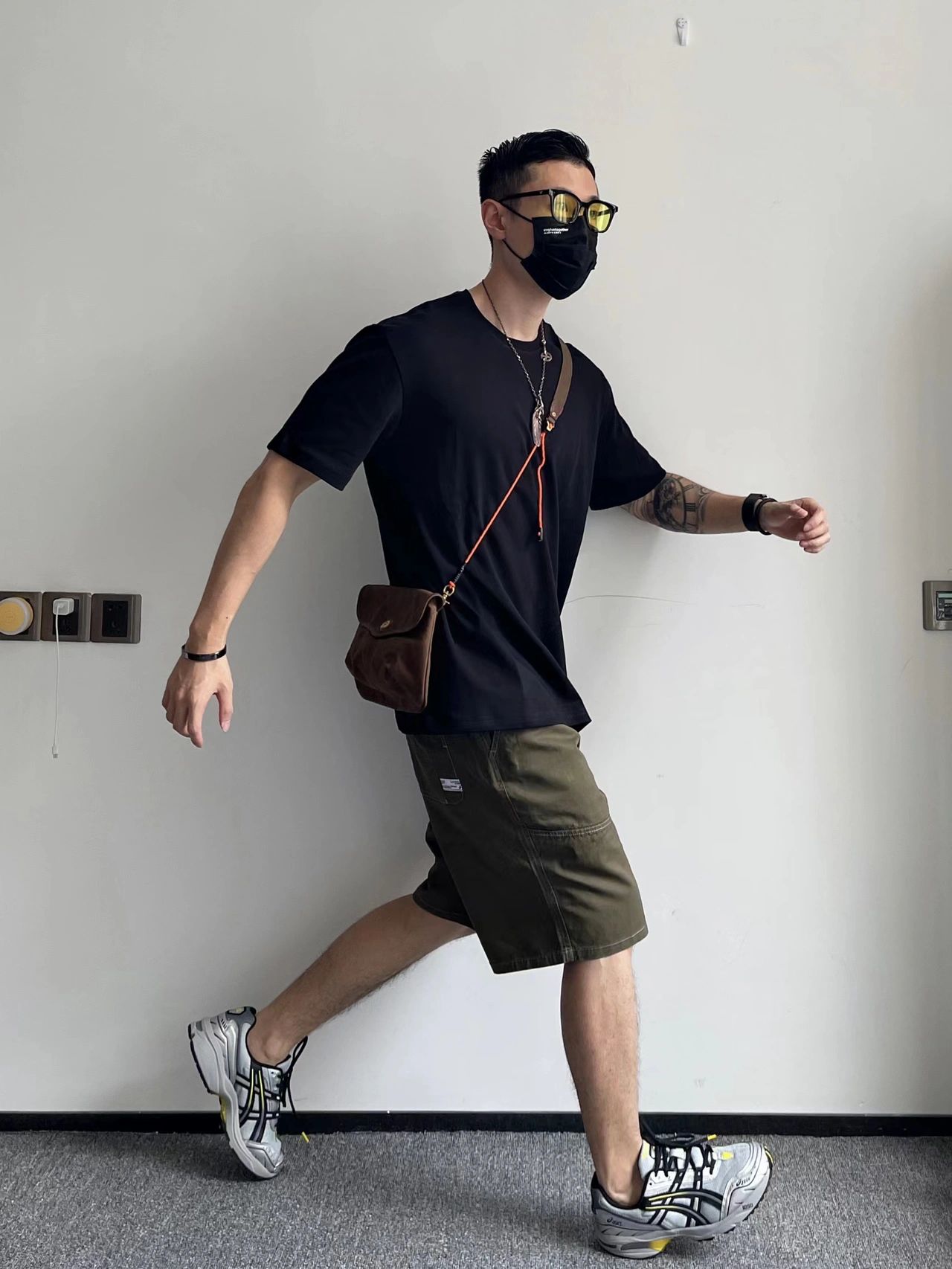 男生夏季日潮穿搭 休闲简约 ootd