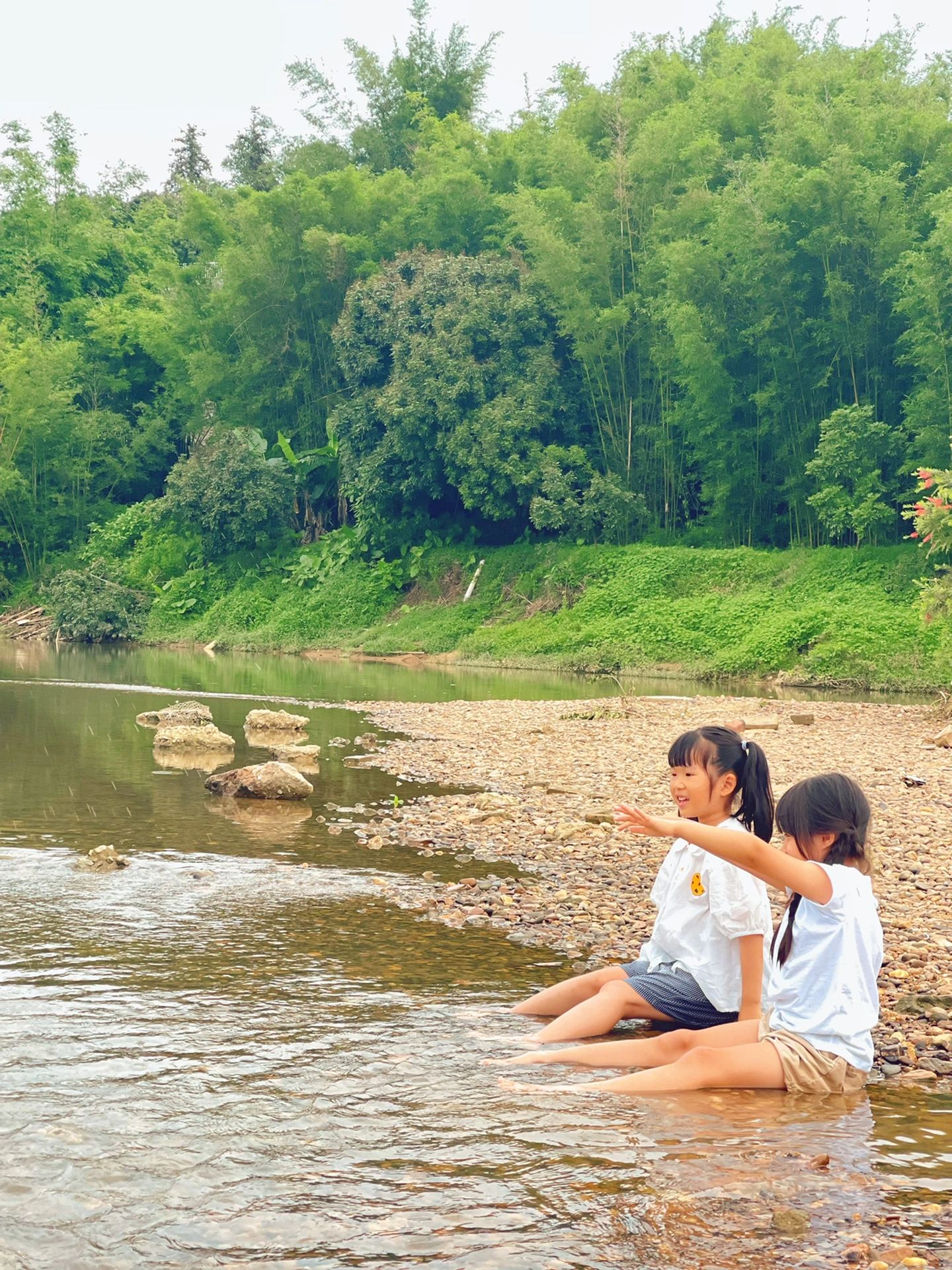 广州正果镇圭湖村｜玩水挖沙｜免费露营