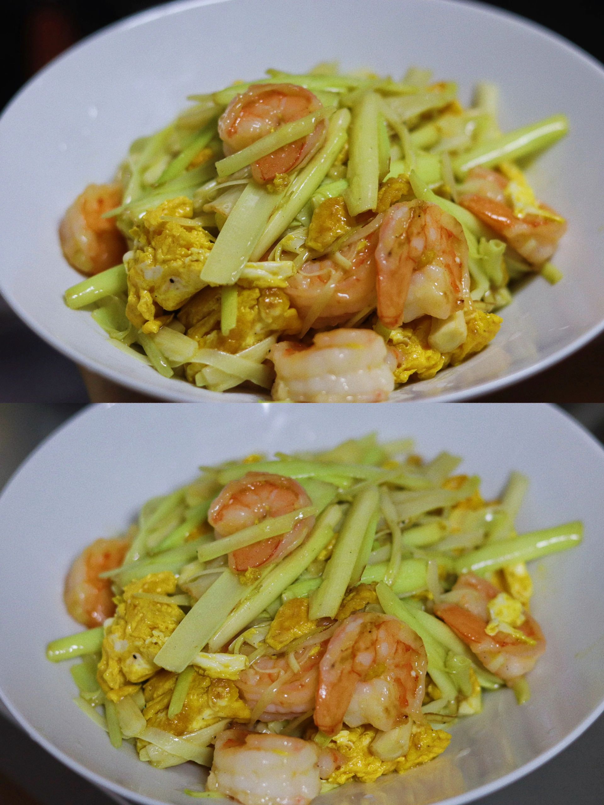蒲菜滑虾仁#蒲菜的做法#