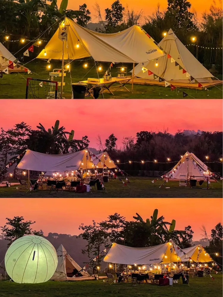 广州新晋一站式露营🏕️周末来这里太惬意