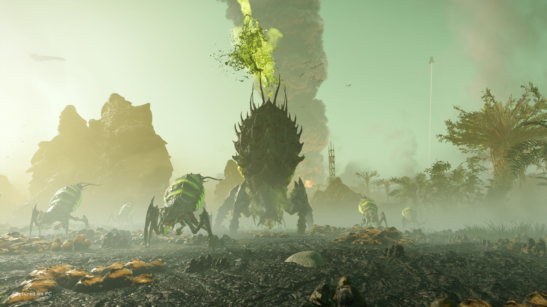 《HELLDIVERS 2》这款合作型第三人称射击游戏暂时成为索尼在Steam平
