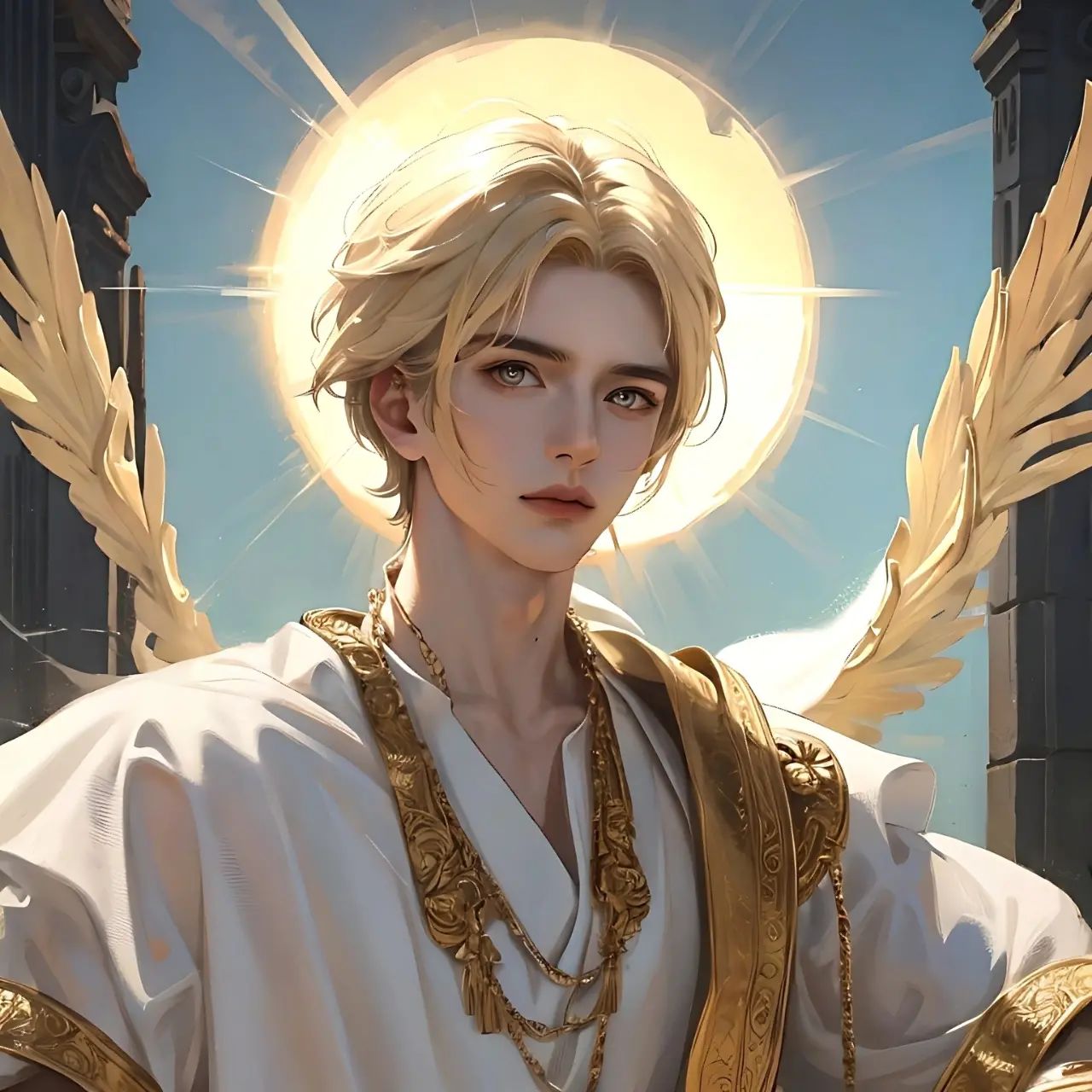 奥林匹斯里最俊美的神祇#太阳神#