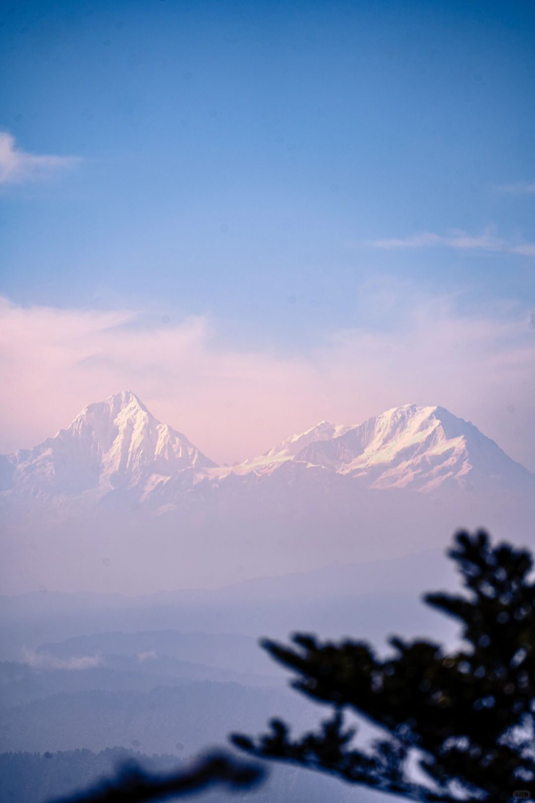 峨眉山12.24雪景
运气好，虽然没有起早去看日出，但看到了雪景，也遇到了猴子，