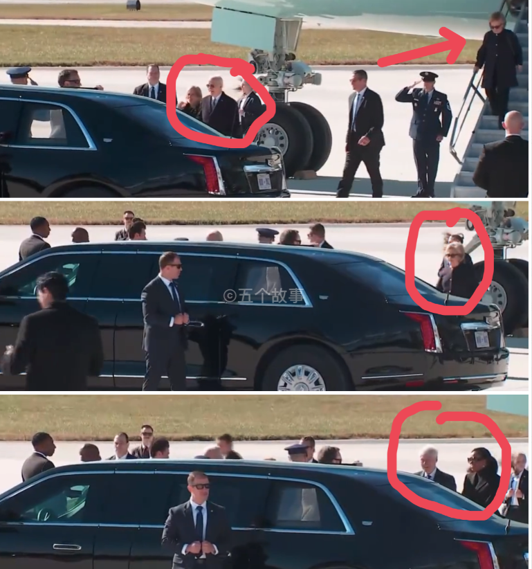 种种迹象表明，奥巴马可能已经被美国左派遗弃了
拜登和美国左派大佬们乘坐空军一号前