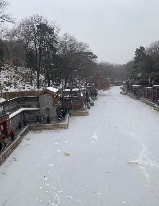 雪中打卡颐和园 ​