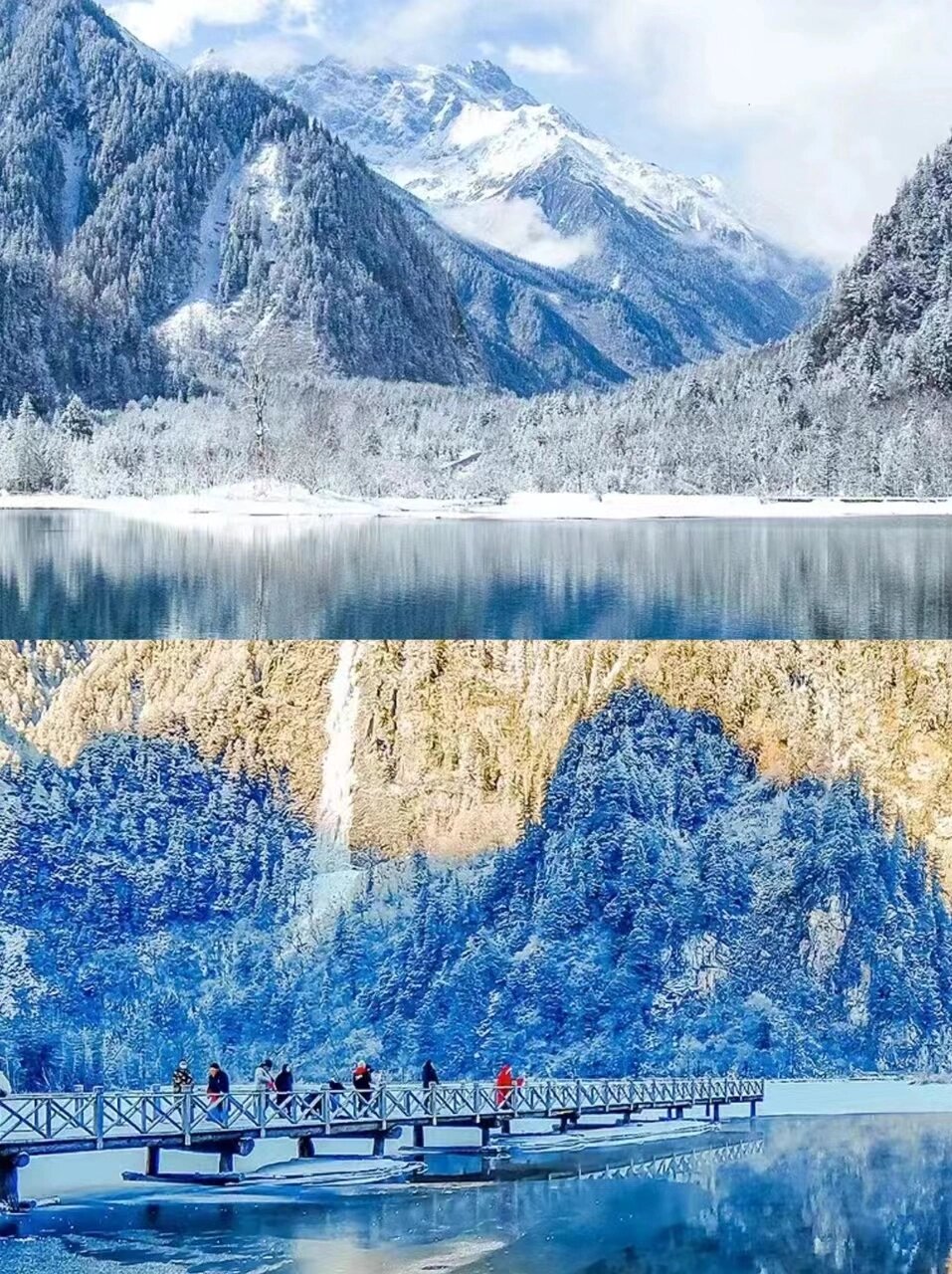 吹爆这条川西赏雪路线，达古冰川+四姑娘山