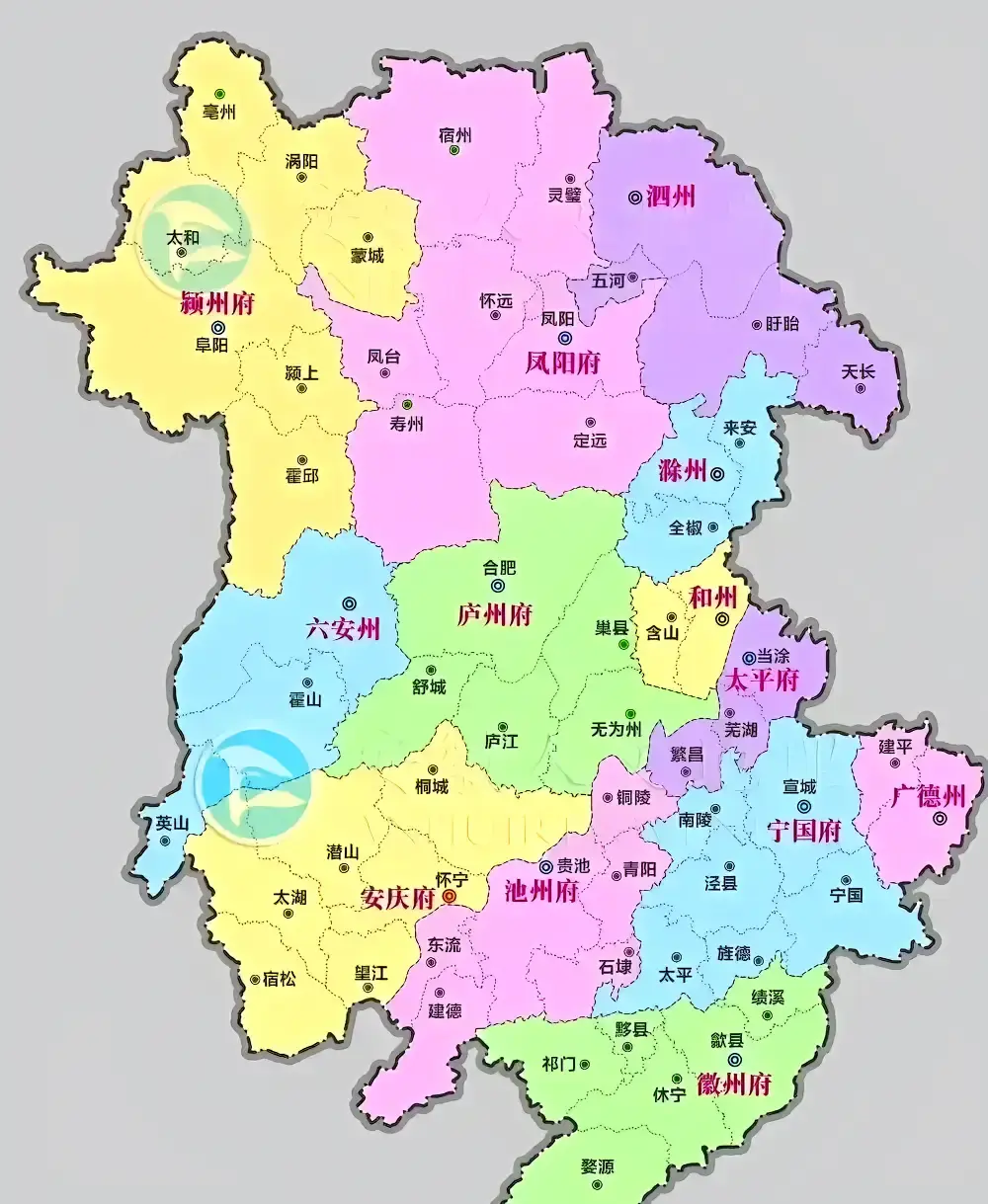 这是正宗的安徽省地图！