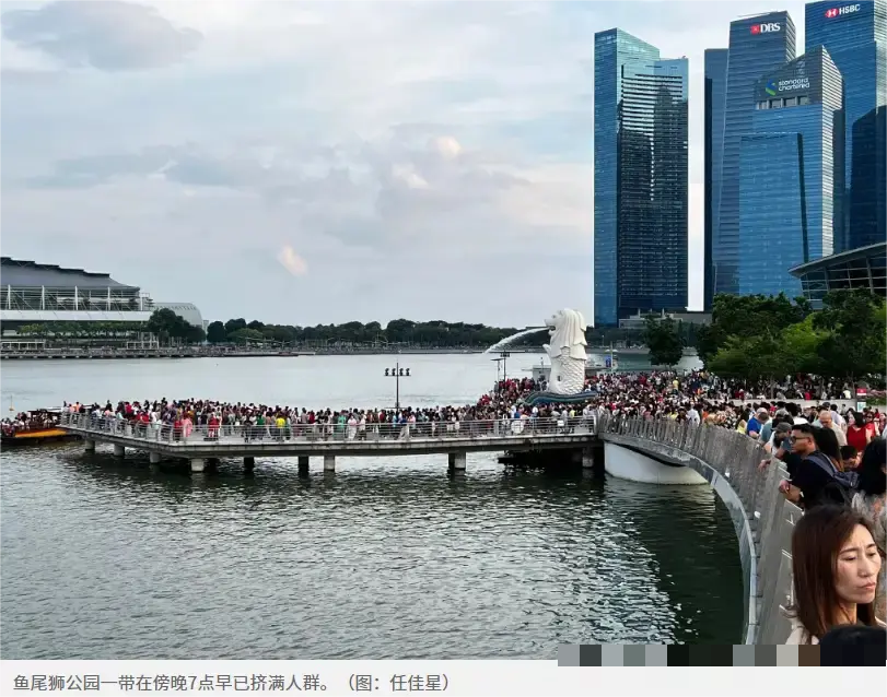 免签第一天，大年三十的新加坡鱼尾狮公园！