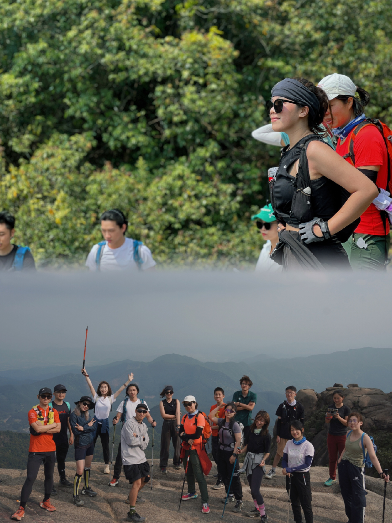 广州爬山⛰️ | 谁说牛牯嶂容易滴😭