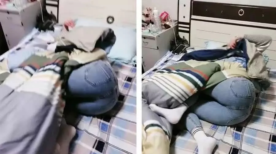 这么邋遢的女朋友，想找个男朋友都难。 喝完酒，她洗了个澡，没有洗衣服，也没有换衣
